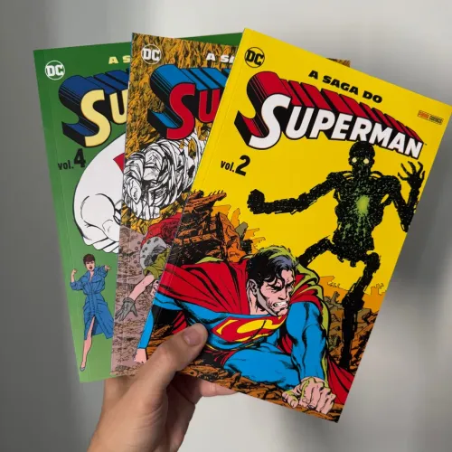 A Saga do Superman (vol. 2, 3 e 4) de John Byrne