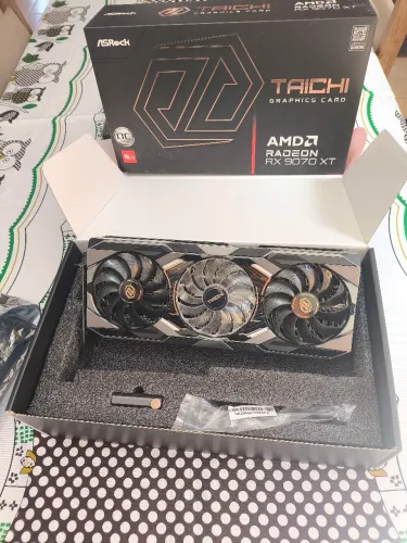 Placa de vídeo rx9070xt Asrock Taichi