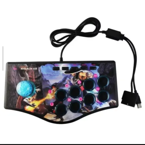 Controle Arcade para PS2/PS3 e outros/novo Lacrado disponível na TILTY'S GAMES