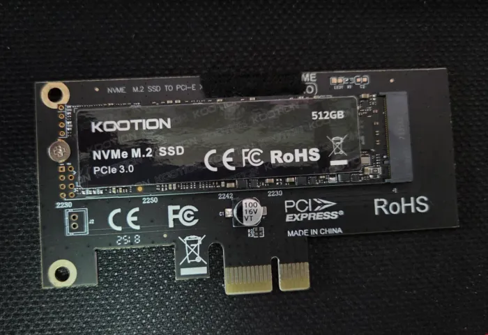 SSD NVME Kootion 512GB