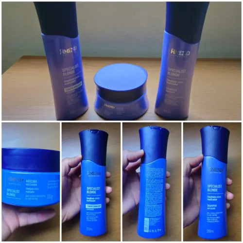 Vende-se kit completo Amend Expertise - Specialist Blond( Imediato Efeito Matizador)