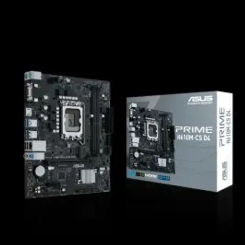 Placa MAE Asus Prime H610M-CS D4 - Intel 1700 - DDR4 - Matx - M.2 Nvme -vga/hdmi, nova 