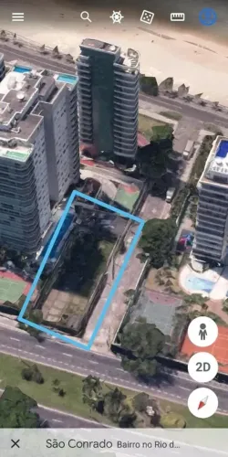 Estrada da Gávea 1.000 m2 área nobre oportunidade de investimento