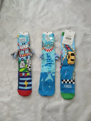 Meia 3d divertidas