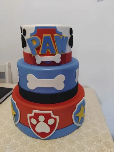 Bolo fake patrulha canina