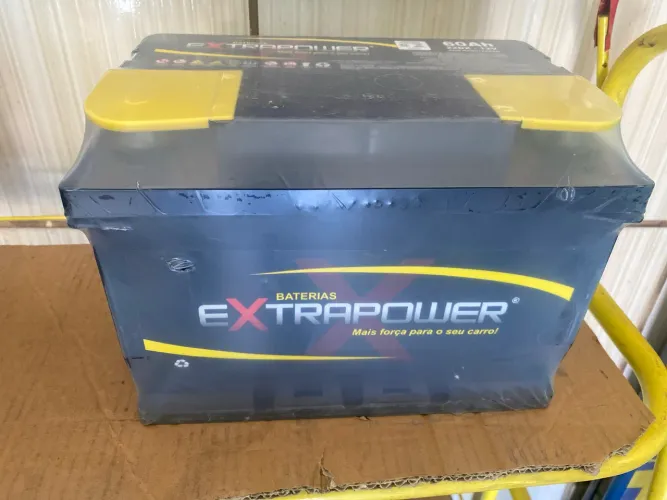 Bateria nova 60ah base de troca