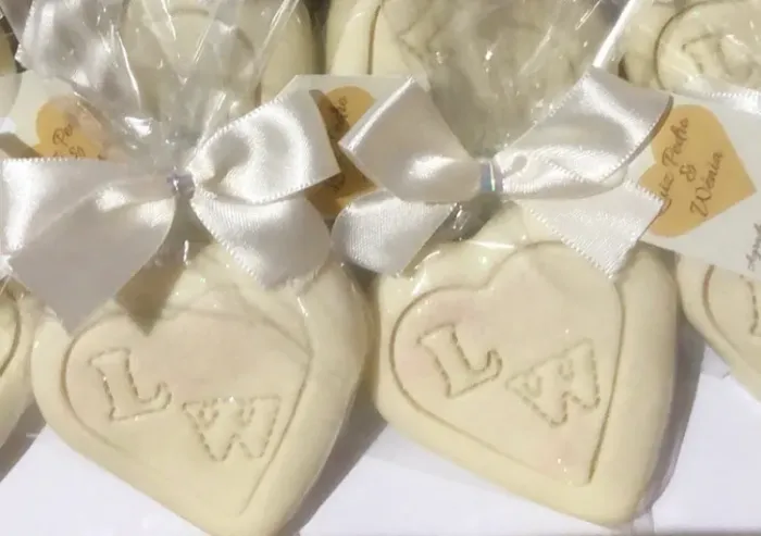 Lembrancinha de casamento Biscoito