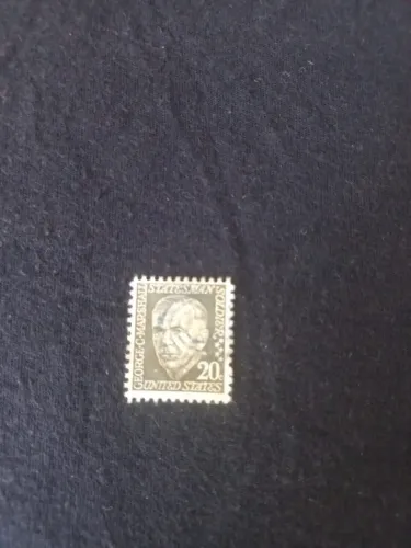 Selo George C. Marshall EUA 1965 20¢