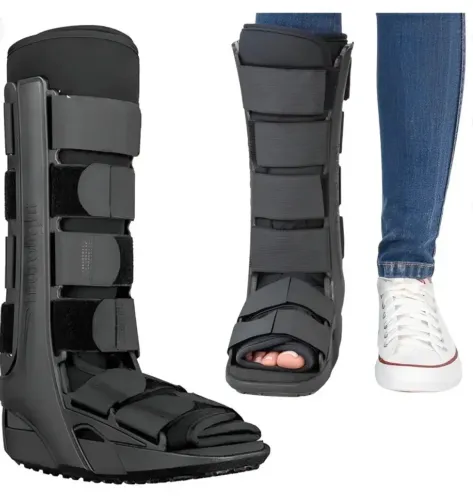 Bota Ortopédica Hidrolight Pop Longa 37cm Preta