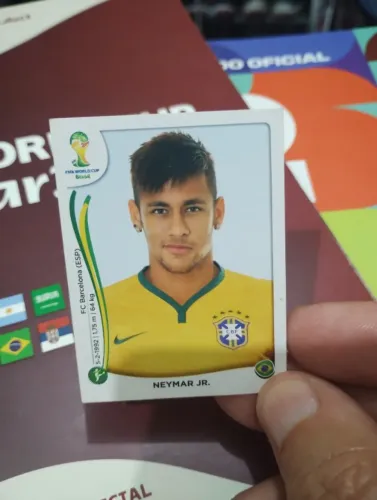 Figurinha Copa 2014 Neymar Jr Nova original