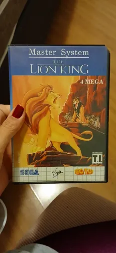 Jogo Master System III The lion King