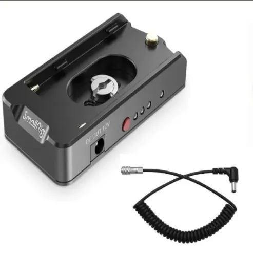 Plate Smallrig F970 + Cabo De Força P4 Bmpcc Pocket 4k 6k - 2504
