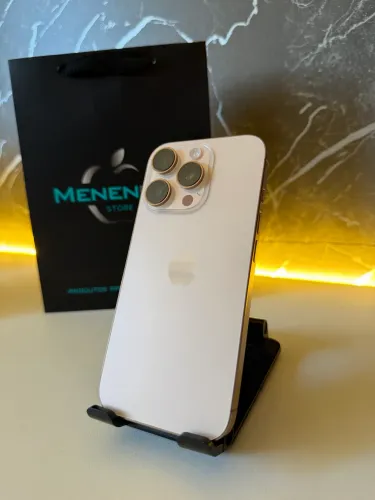 Iphone 16 Pro 128gb Desert Titanium, saúde 91%, impecável! TROCAS