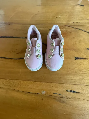 Tênis Infantil Rosa Casual