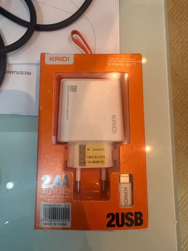 Carregador + cabo para IP