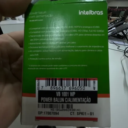 Power Balun com Alimentação