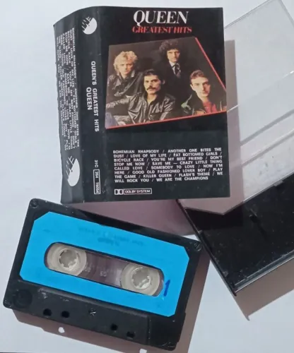 Fita K7 Queen Greatest Hits 1981 Raridade Usada Ótimo estado