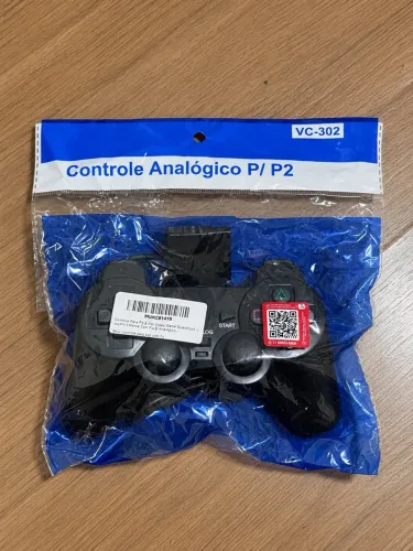 Controle de PS2 novo na embalagem