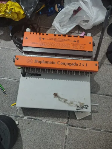 Encadernadora Wire-o Color 2X1 Furo Quadrado Marpax