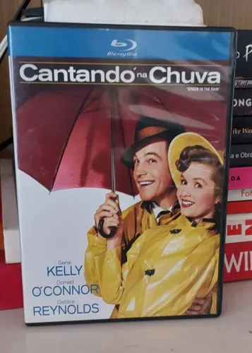 Blu- Ray Cantando na Chuva- Edição Aniversário de 60 anos- Blu Ray + Livreto 