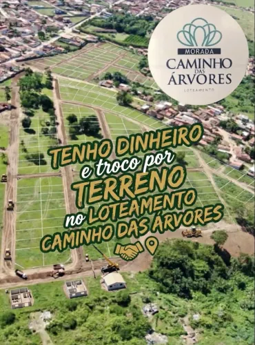 Troca em terreno assumindo as parcelas