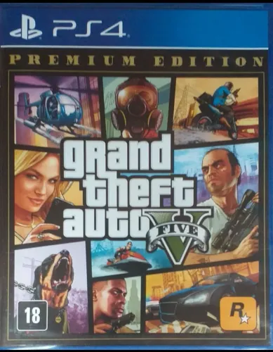 Jogo PS4 GTA V ( Edição Premium )