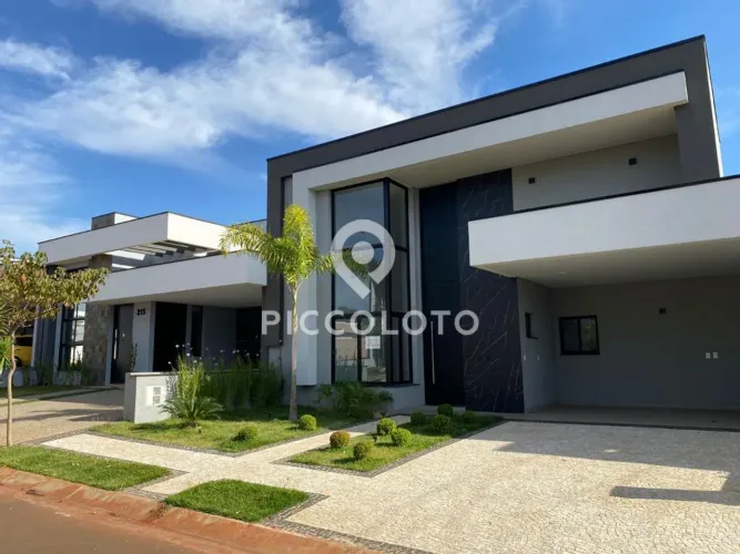 Casa à venda em Paulínia, Parque Brasil 500, com 3 suítes, com 186 m², Condomínio Royal Ga