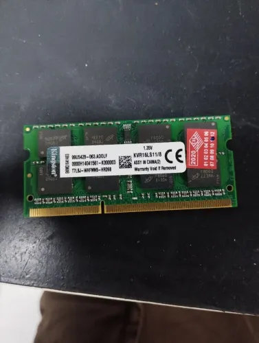 Memória 8GB DDR3 1600Mhz - Notebook