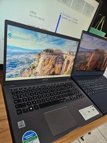 Notebook Asus 5g i5 10TH 8gb ddr4 ssd 256gb M2 Em estado de novo Garantia e Nota
