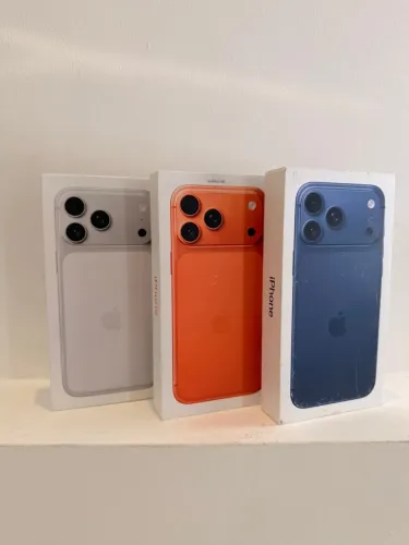 iPhone 17 Pro Max 256GB LARANJA/AZUL, 1 ANO DE GARANTIA