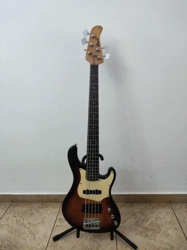 Contrabaixo Cort GB35A 5 Cordas Ativo/Passivo 3TS - Usado | Londrina