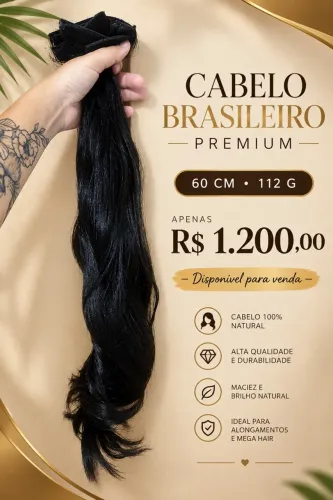 VENDO CABELO PREMIUM BRASILEIRO