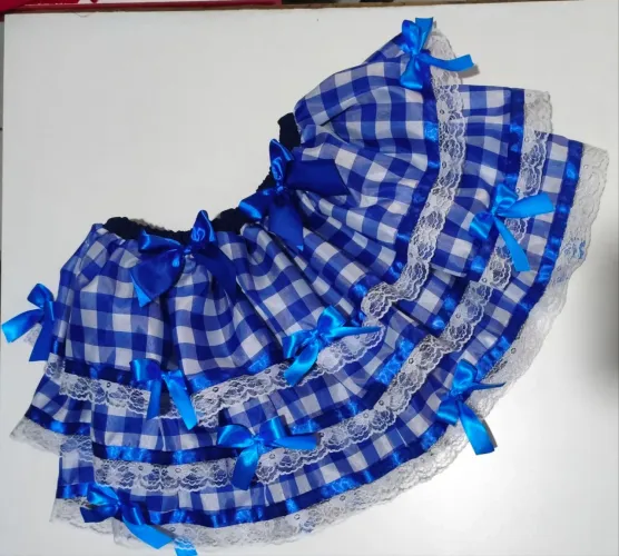 Saia junina lacinhos