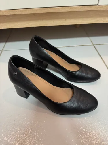 Scarpin USAFLEX salto bloco TAM 37