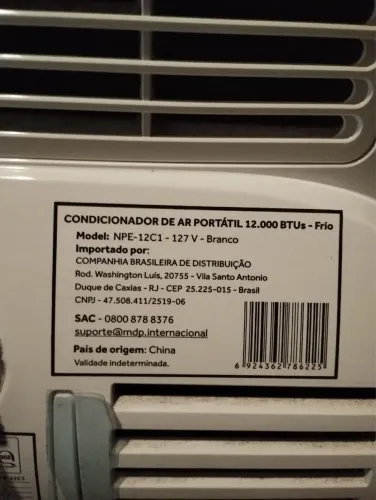 Ar condicionado portátil Haier