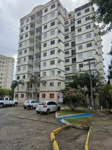 Alugo apartamento com 2 quartos e 1 suíte no Condomínio Vila Bella na Serraria.