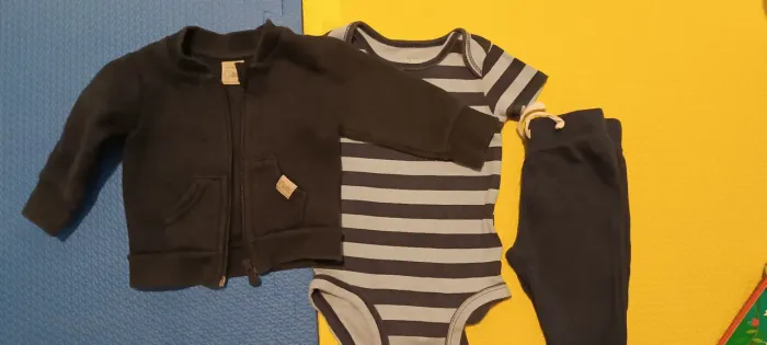 Conjunto Carter's inverno 3 a 6 meses