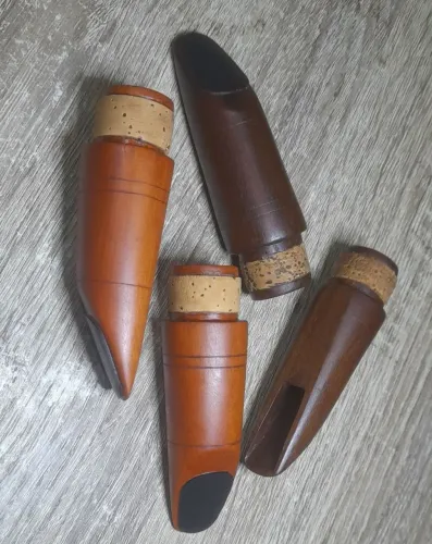 Boquilha de madeira nobre, para clarinete