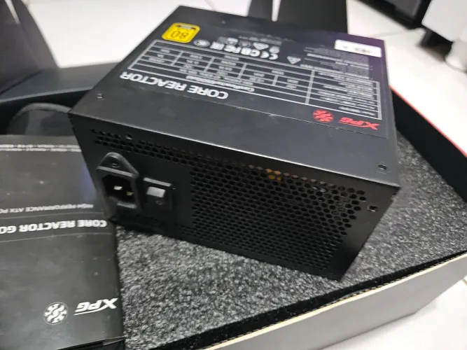 XPG Core reactor 650W 80+ gold fonte gamer
