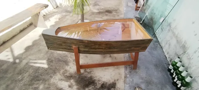 Mesa centro Barca 126 X 42 x 52 alt