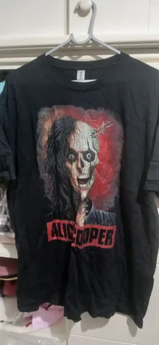 Camiseta Alice Cooper Trash Original Gildan - Tamanho XL