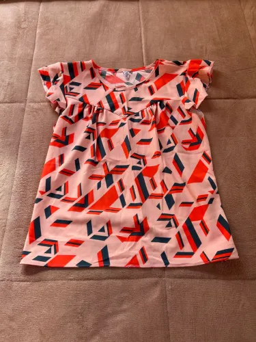 blusa naiara g estampa geométrica