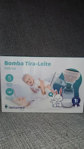Bomba tira-leite elétrica semi nova