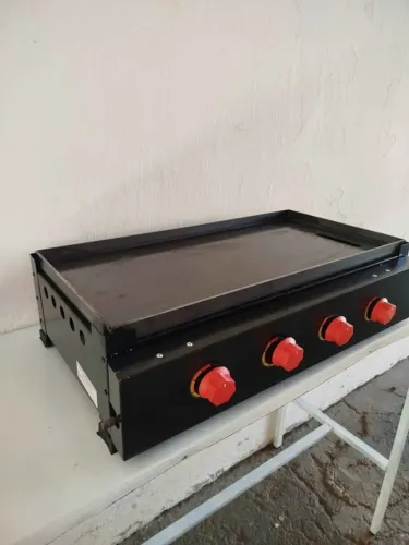 Chapa para hambúrguer/xis/lancheira/hamburgueria nova aceito cartão