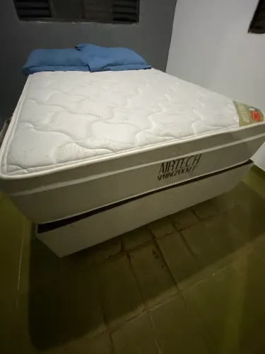 Cama box casal