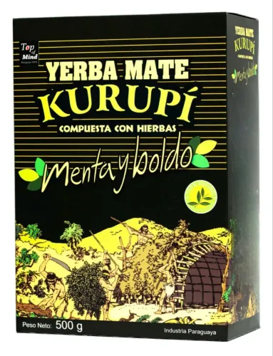 Erva mate kurupi menta e boldo 500gr
