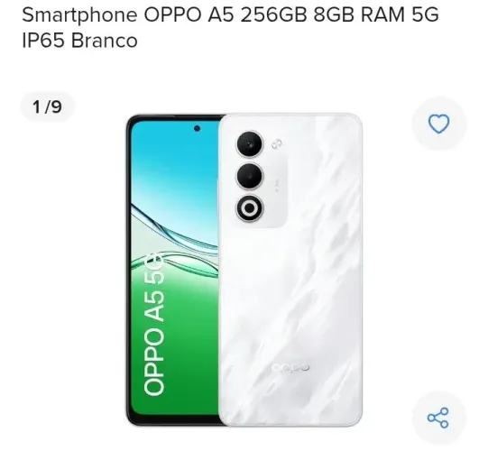 celular oppo A5 256gb