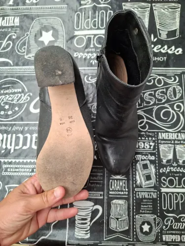bota preta, tam 34