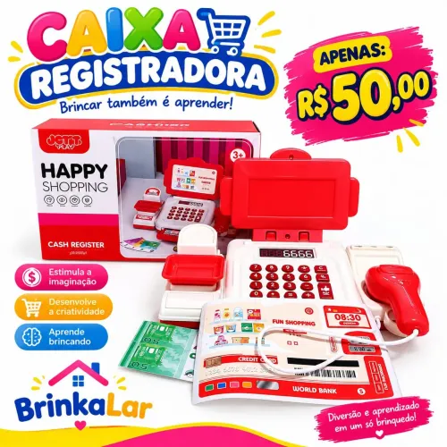Caixa Registradora emitem Som