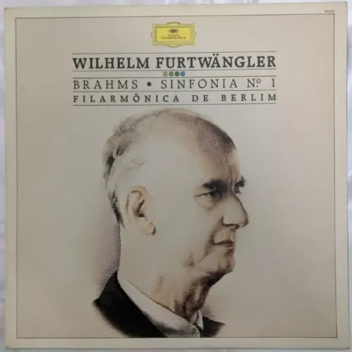 Sinfonia Nº 1 em Dó Menor, Op. 68 pelo maestro alemão Wilhelm Furtwängler